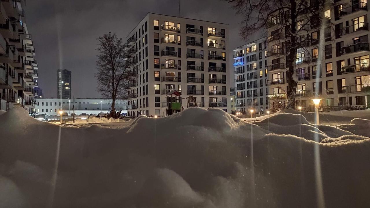 Brand New And Modern 1Bdr Apartment Vilnius Luaran gambar